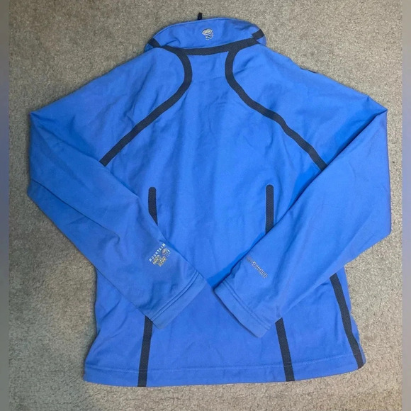 Mountain Hardwear Conduit Soft Shell Jacket Size Medium Blue - Picture 2 of 4